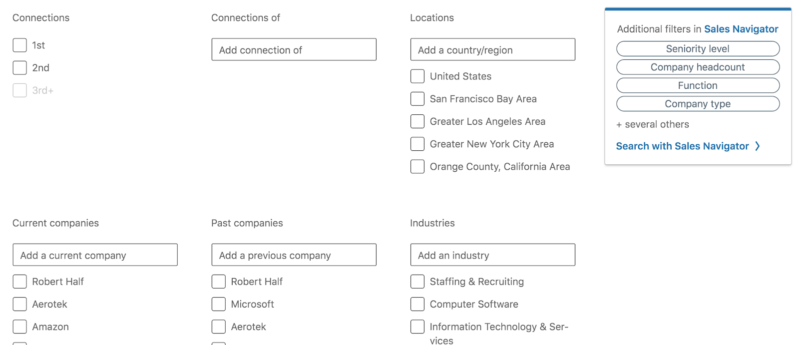 LinkedIn Advanced Search Tactics 101